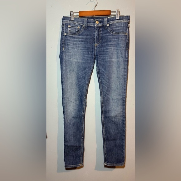 Rag & Bone Blue Skinny Jeans, size 28 - Picture 1 of 8